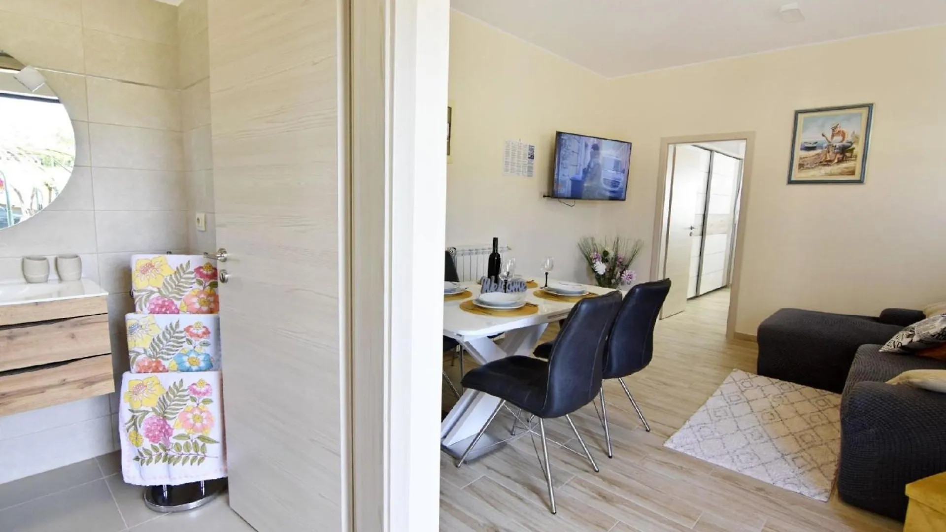 Charmantes Neues Apartment Mit Terrasse Meer Naehe Enea 2 Savudrija 0*,  Croazia